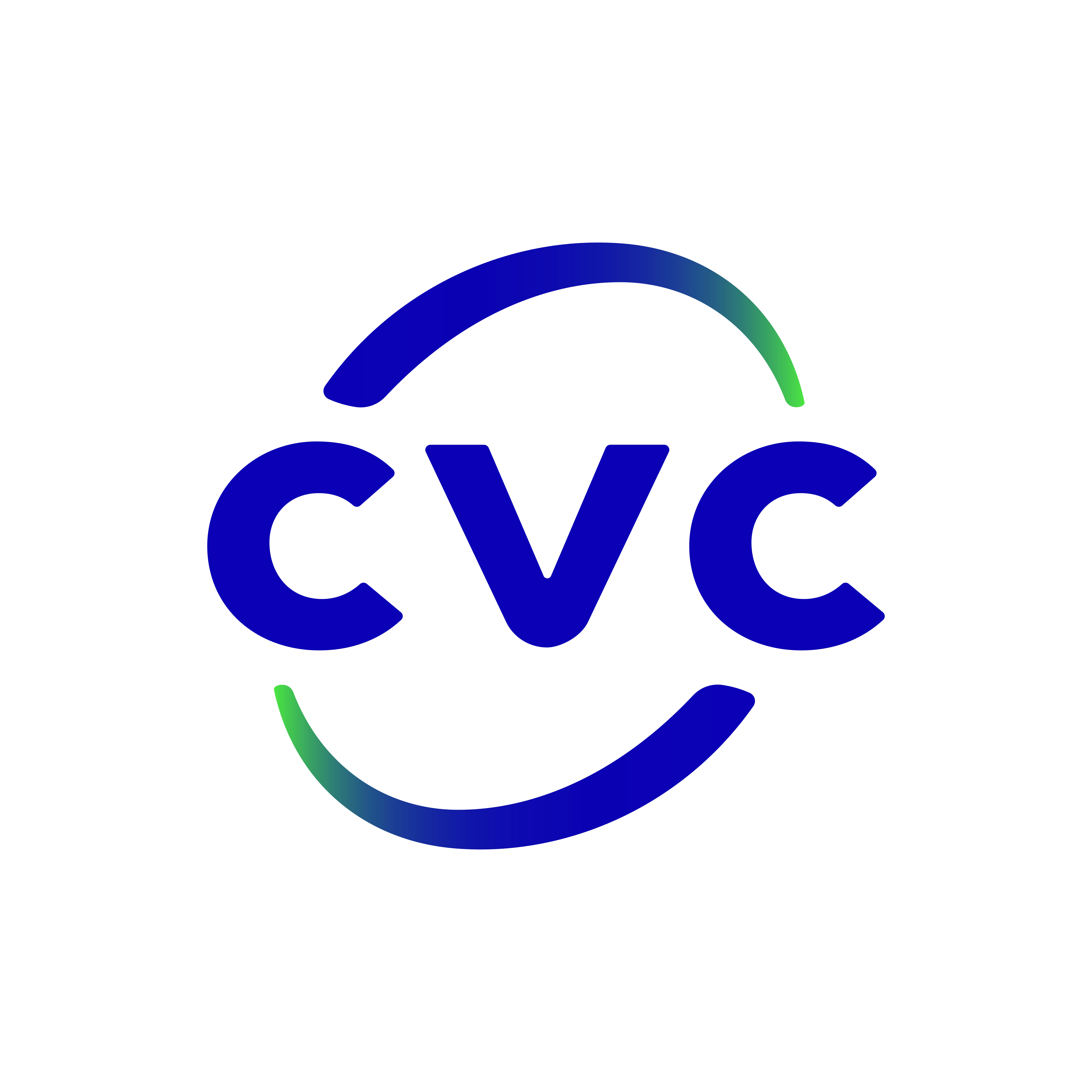 Logo marca do serviço CVC VIAGENS