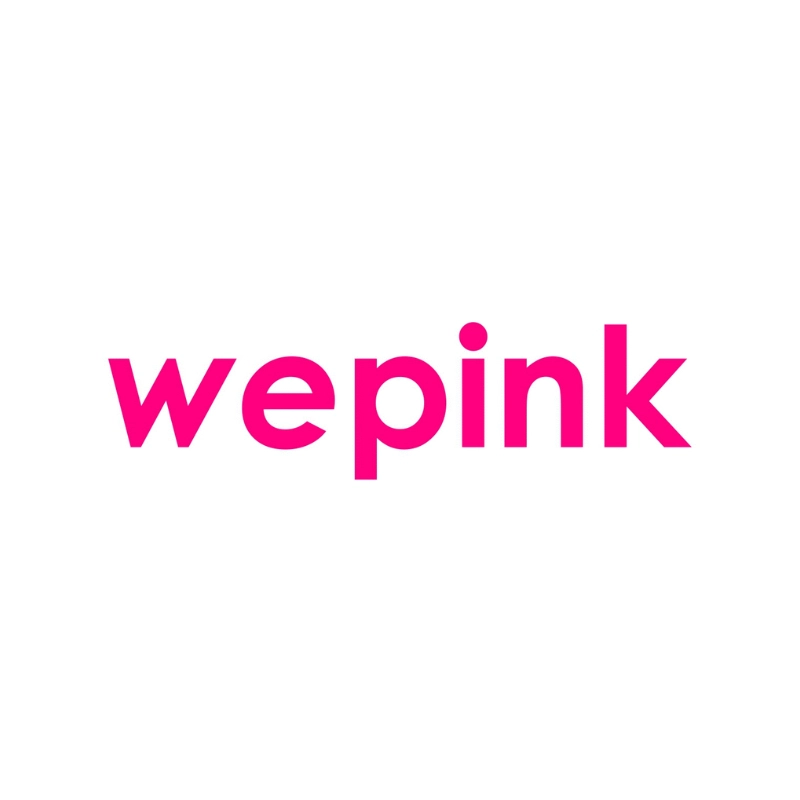 Logo marca do serviço WE PINK