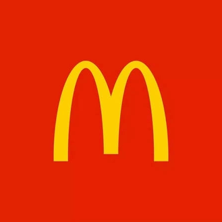 Logo marca do serviço MC DONALD'S
