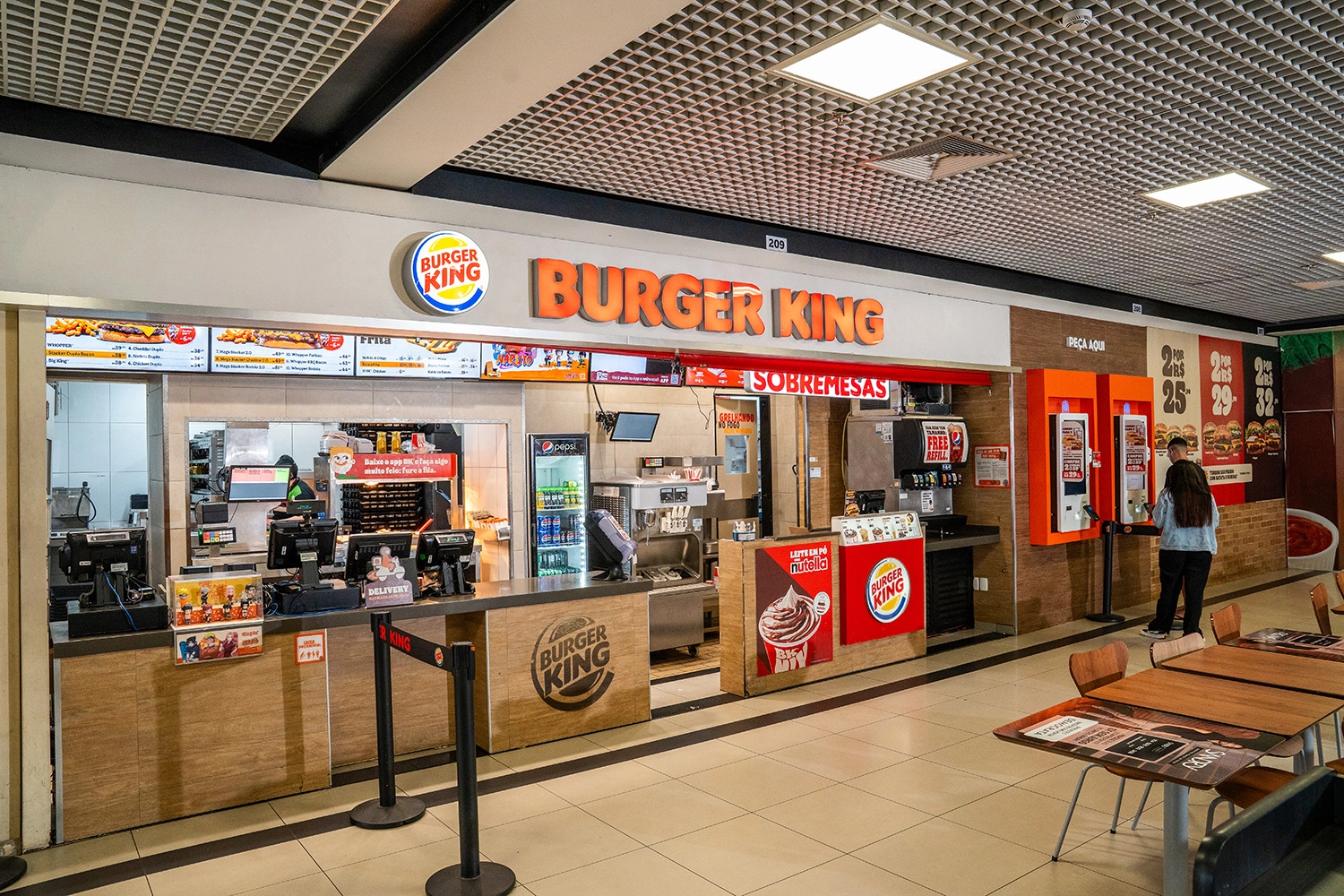 Imagem de background BURGUER KING