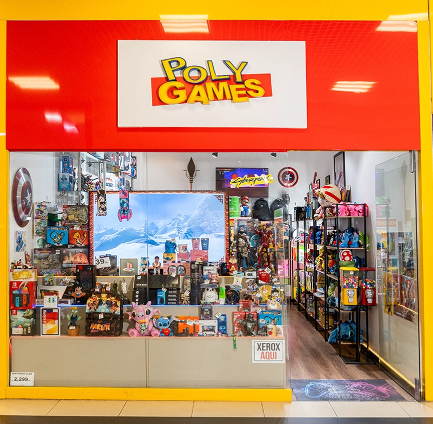 Imagem de background POLY GAMES